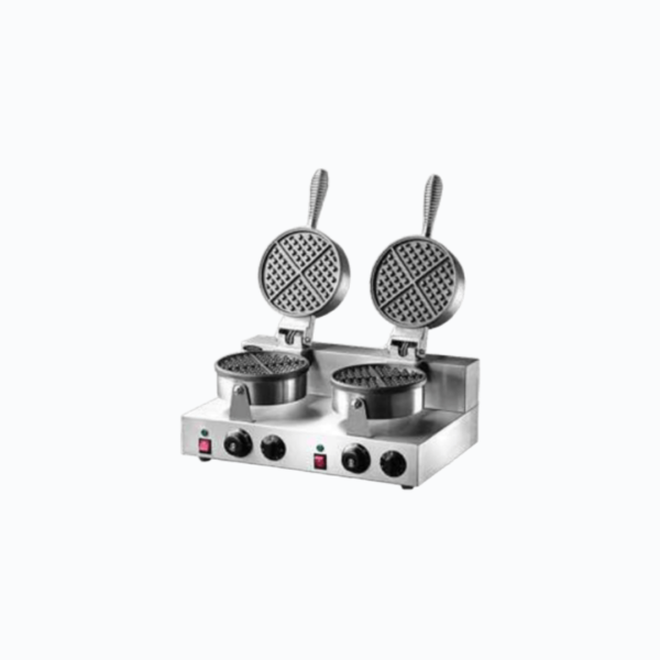 Double Round Waffle Baker SC-X32B-2