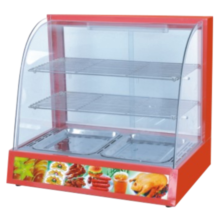Curved Glass Showcase Warmer SC-2P