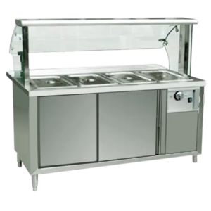 Glass Curved Luxury Bain Marie HHBWND-150